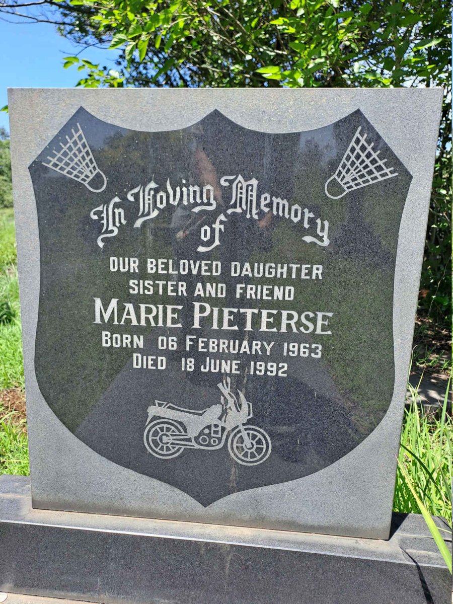 PIETERSE Marie 1963-1992