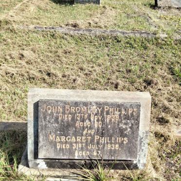 PHILLIPS John Bromley -1939 & Margaret -1938