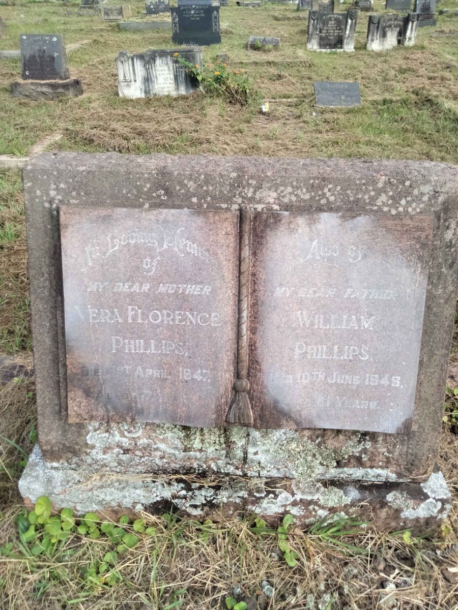 PHILLIPS William -1946 & Vera Florence -1947