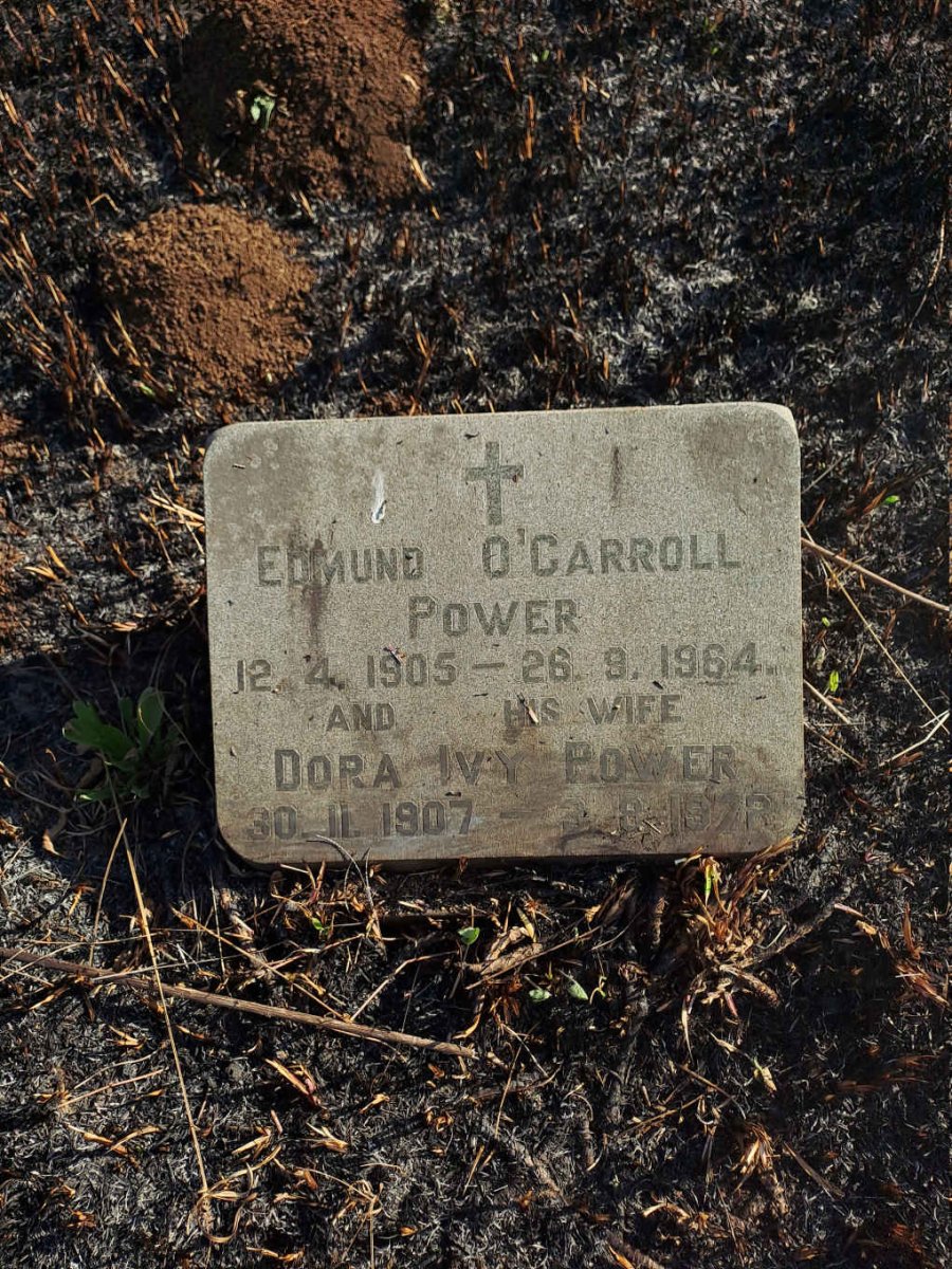 POWER Edmund O'Carroll 1905-1964 & Dory Ivy 1907-1973