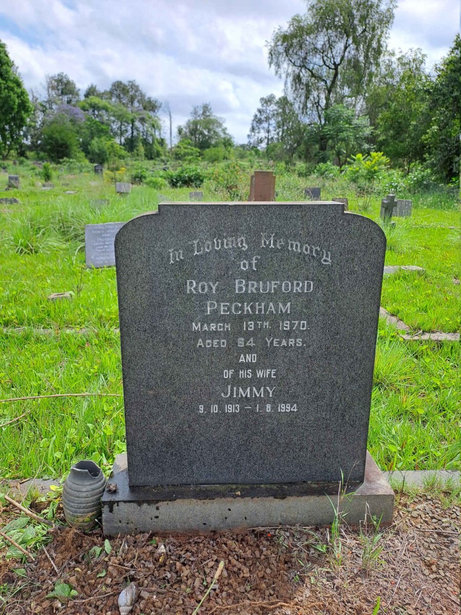 PECKHAM Roy Bruford 1970 & Jimmy 1913-1994