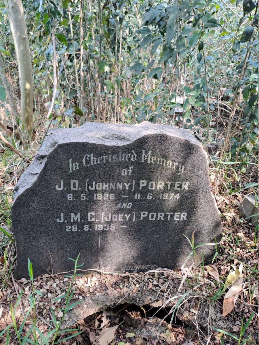 PORTER J.D. 1926-1974 & J.M.C. 1935-