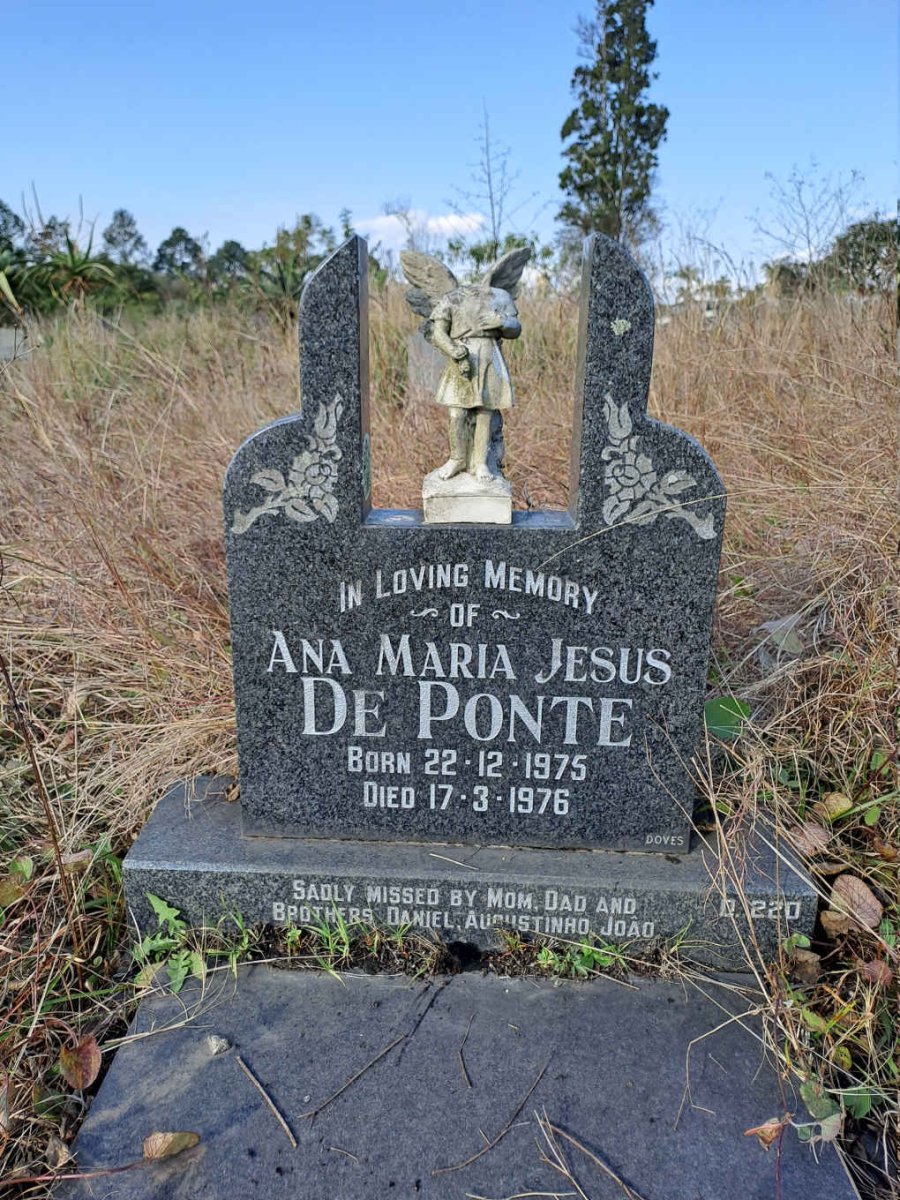 PONTE Ana Maria Jesus, de 1975-1976