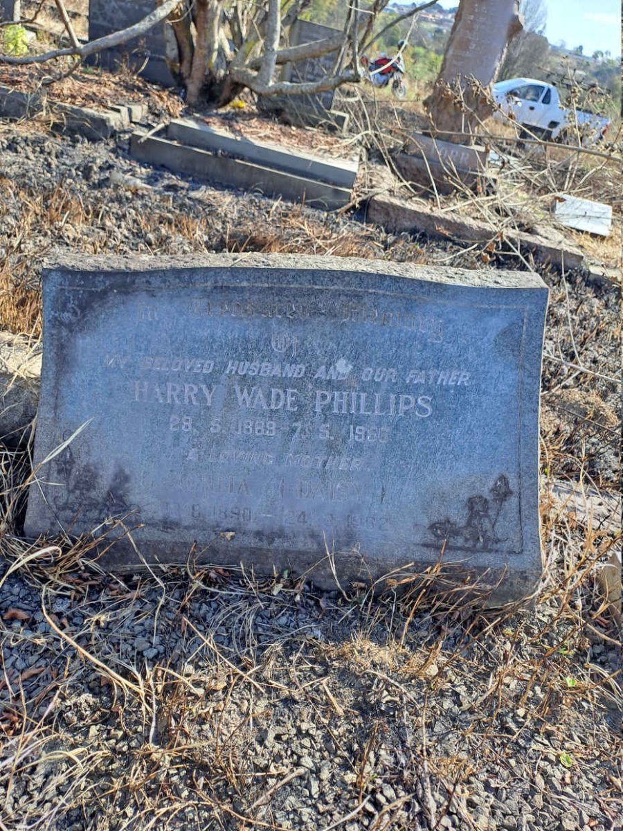 PHILLIPS Harry Wade 1889-1956 & Agnita Daisy 1890-1982