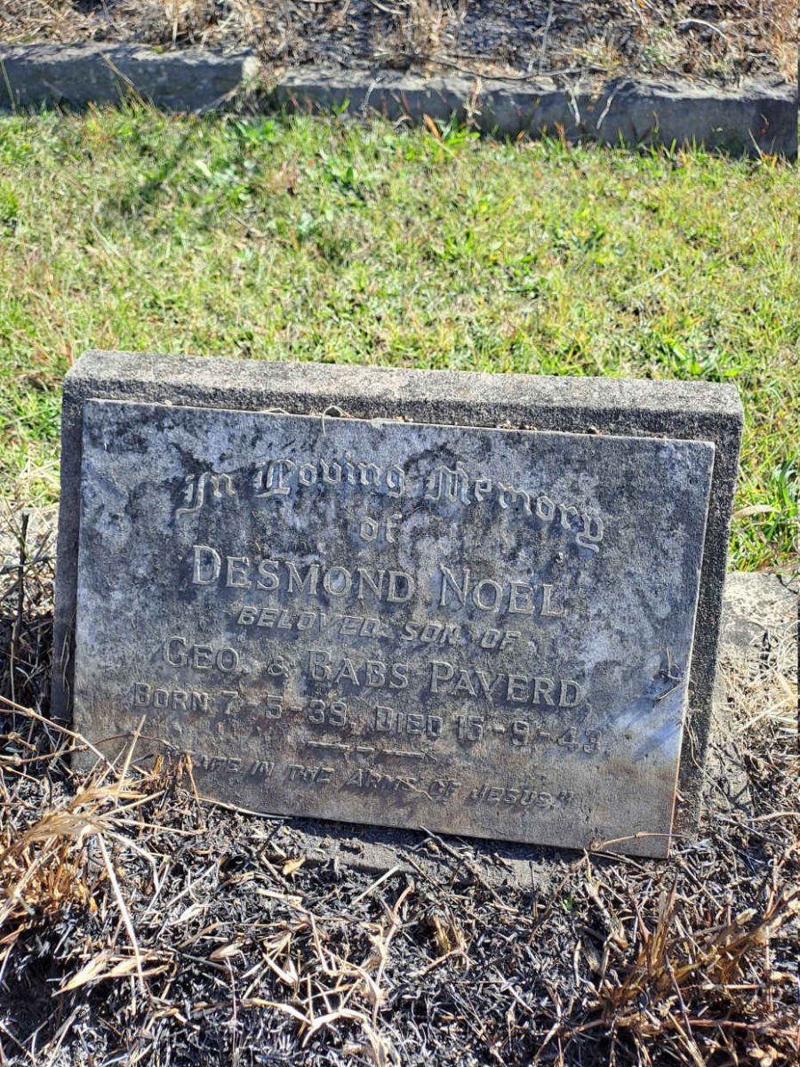 PAVERD Desmond Noel 1939-1943