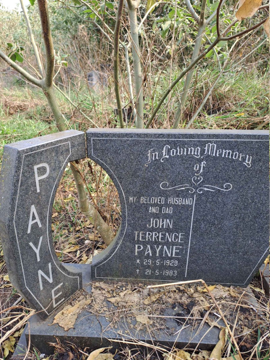 PAYNE John Terrence 1929-1983