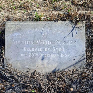 PARKER Arthur Wood -1952