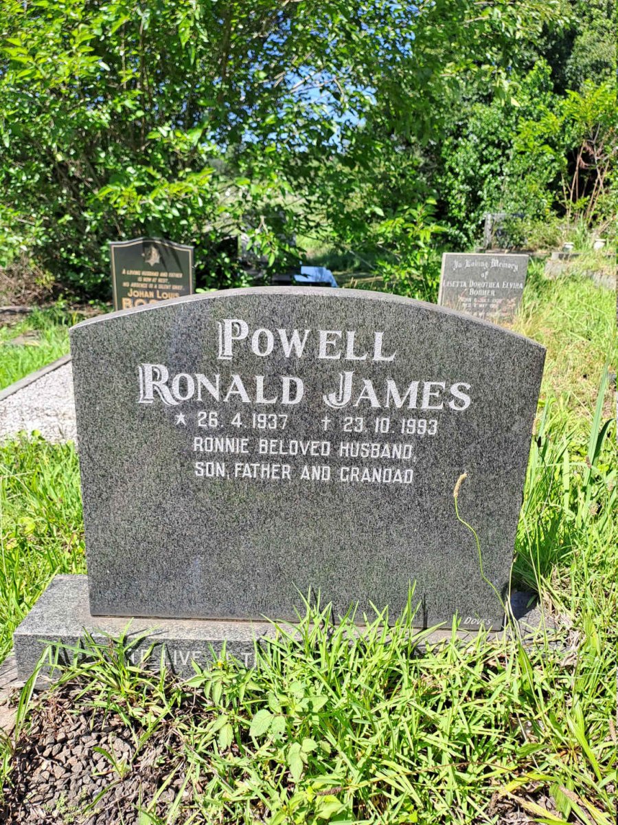 POWELL Ronald James 1937-1993