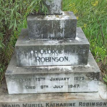 ROBINSON Victor George Mellor 1875-1947  & Maud Muriel Katharine 1886-1972