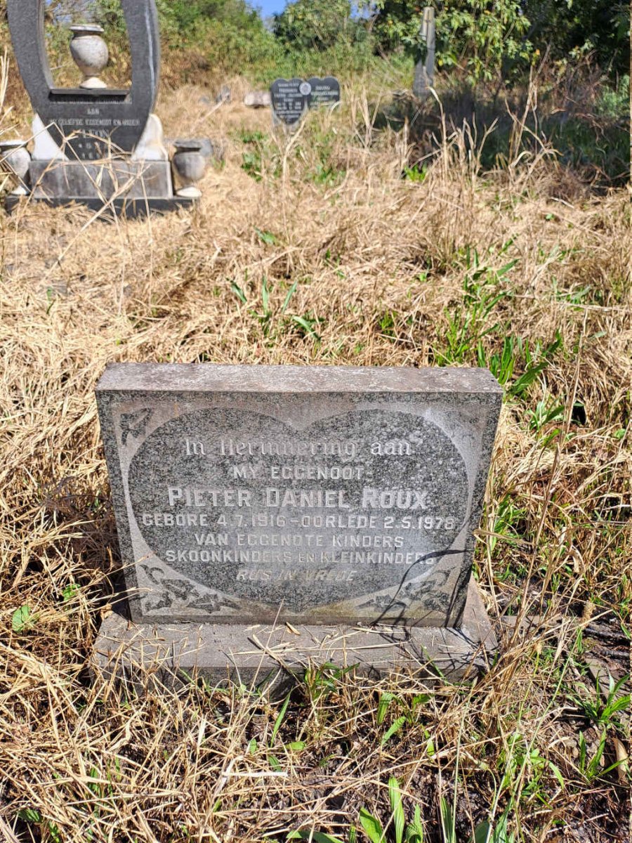 ROUX Pieter Daniel 1916-1978