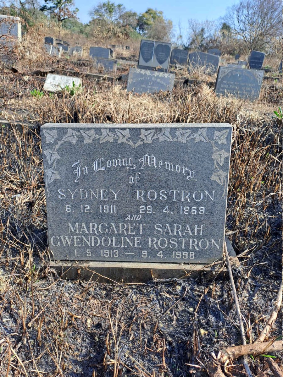 ROSTRON Sydney 1911-1969 & Margaret Sarah Gwendoline 1913-1998