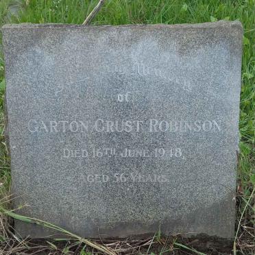 ROBINSON Garton Crust -1948