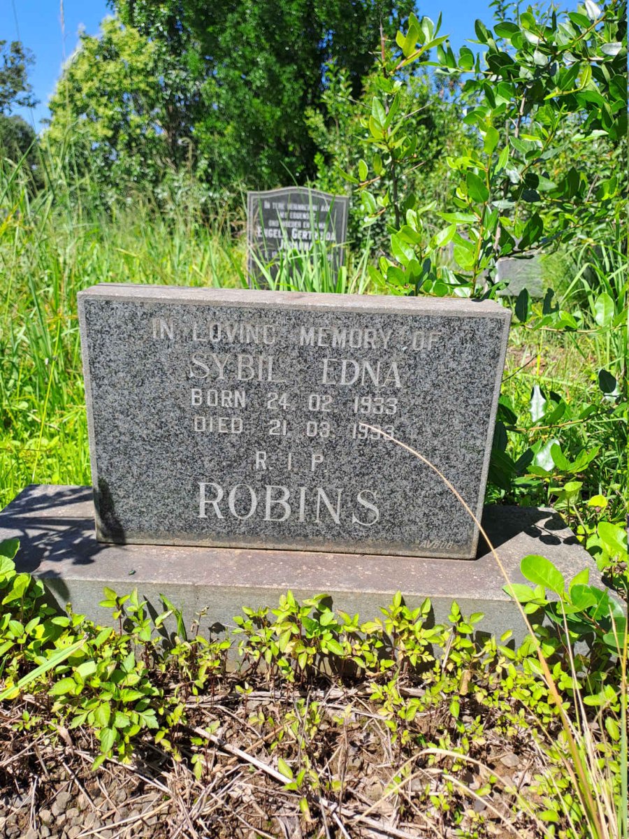 ROBINS Sybil Edna 1933-1993
