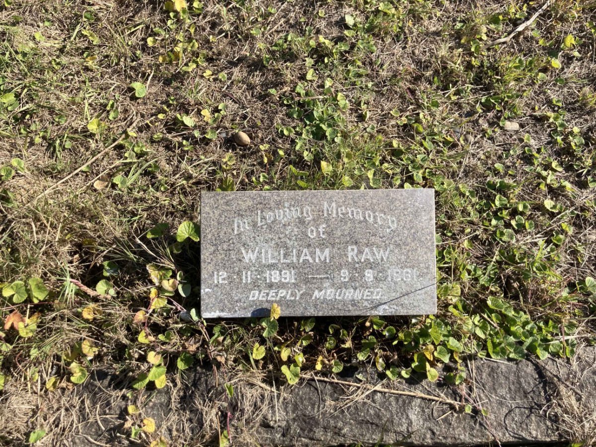 RAW William 1881-1961
