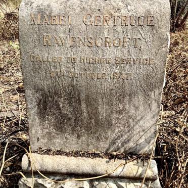 RAVENSCROFT Mabel Gertrude -1947
