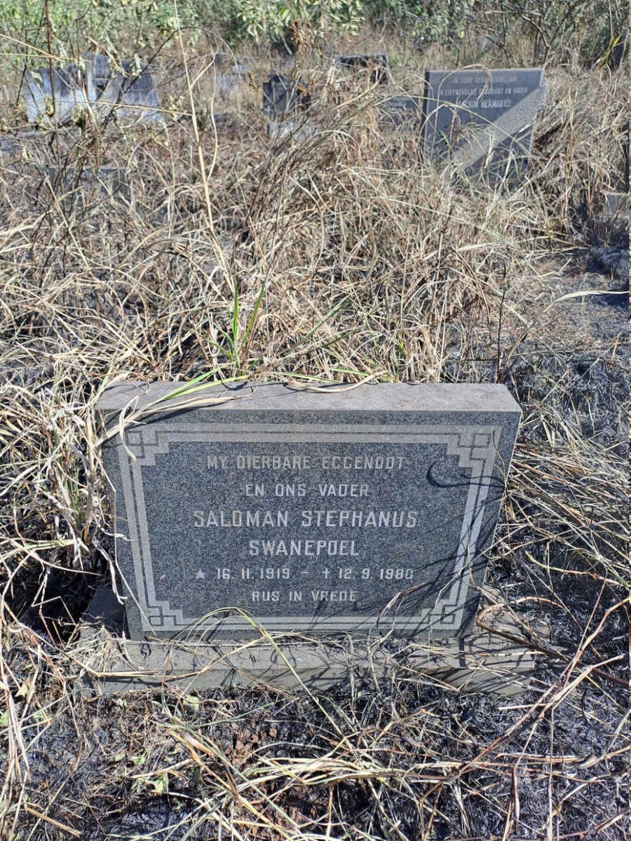 SWANEPOEL Saloman Stephanus 1919-1980