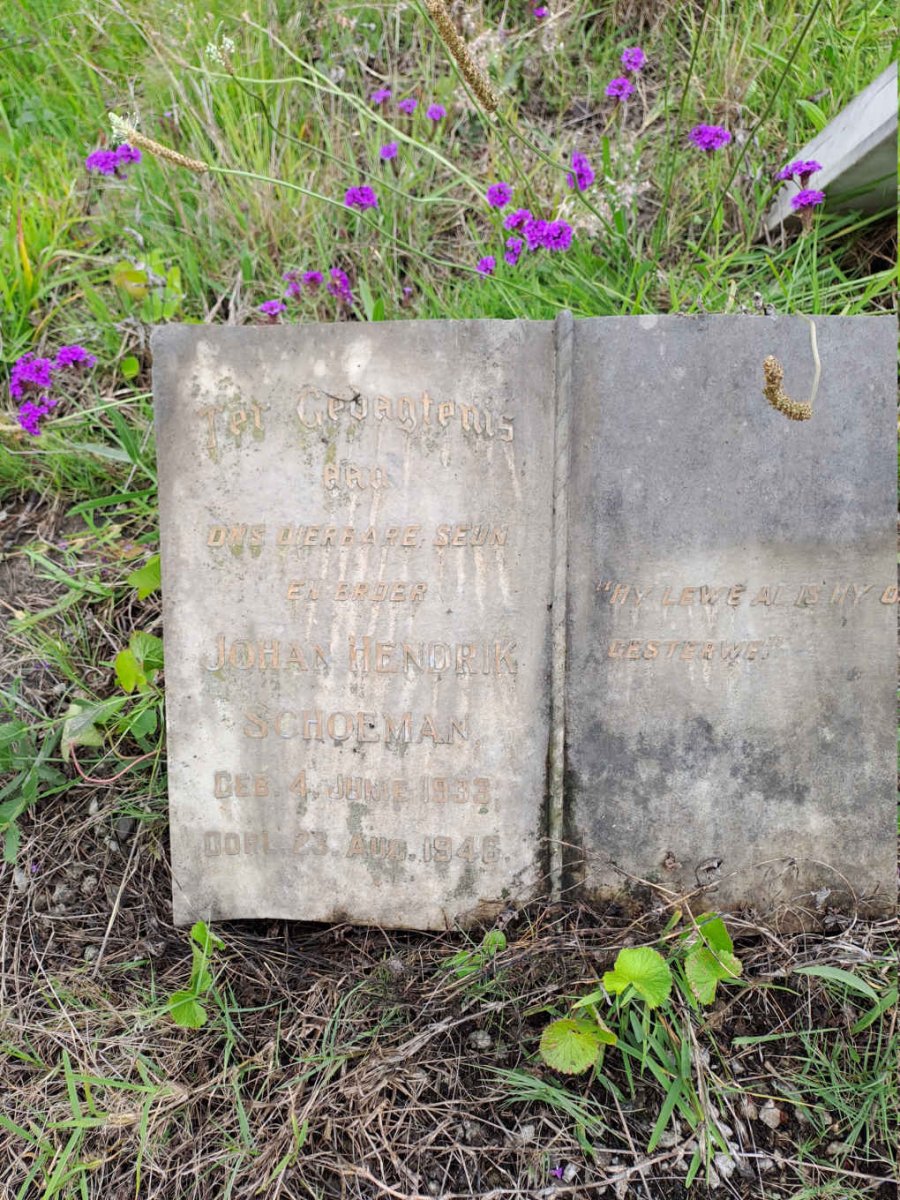 SCHOEMAN Johan Hendrik 1933-1946