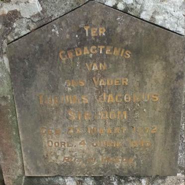 STRYDOM Theunis Jacobus 1872-1945 :: SCHNAAR Samuel Henry -1945
