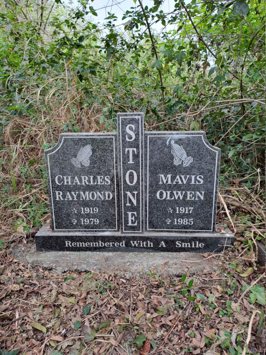 STONE Charles Raymond 1919-1979 & Mavis Olwen 1917-1985