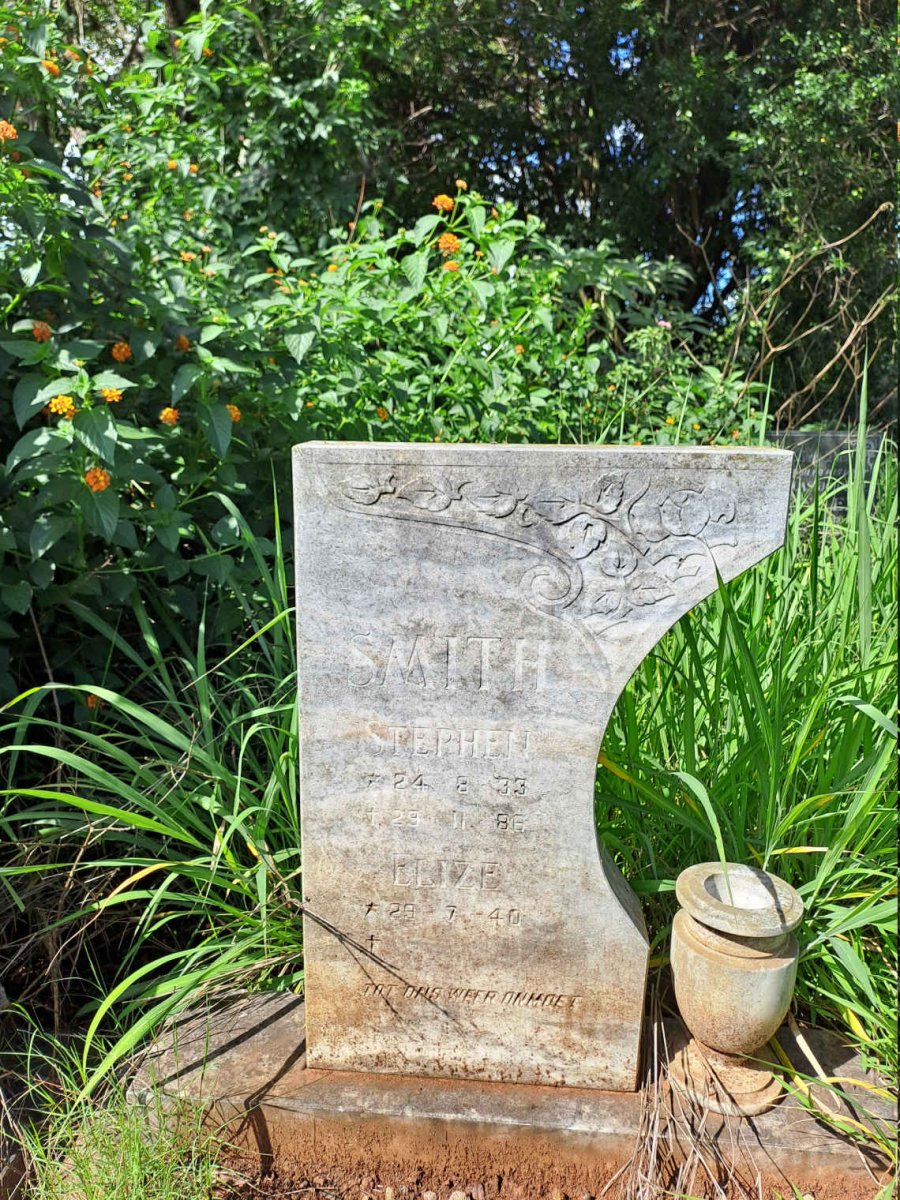 SMITH Stephen 1933-1986 & Elize 1940-