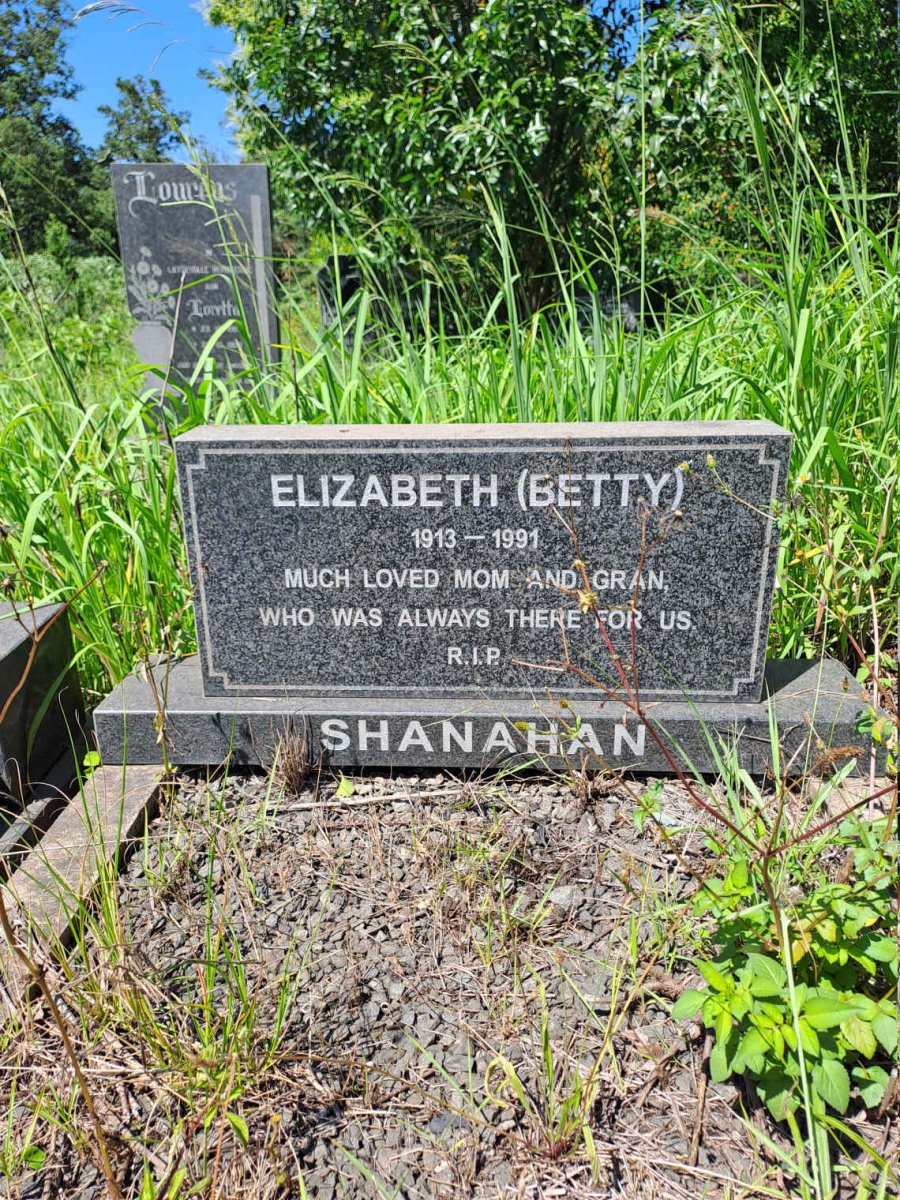 SHANAHAN Elizabeth 1913-1991