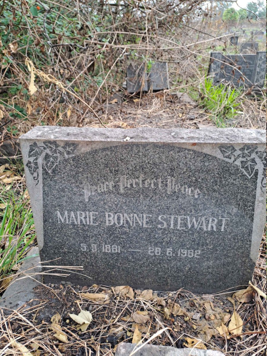 STEWART Marie Bonne 1881-1982