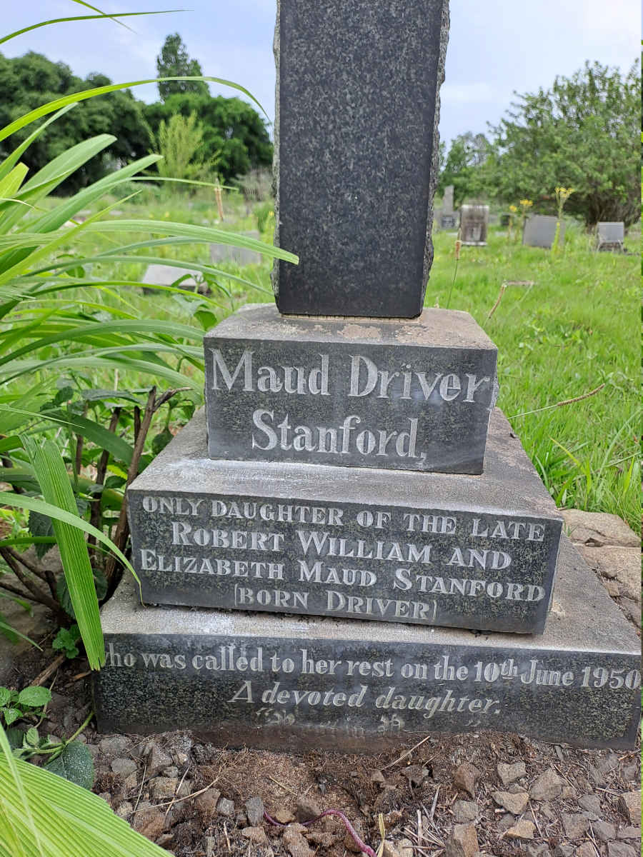 STANFORD Maud Driver -1950