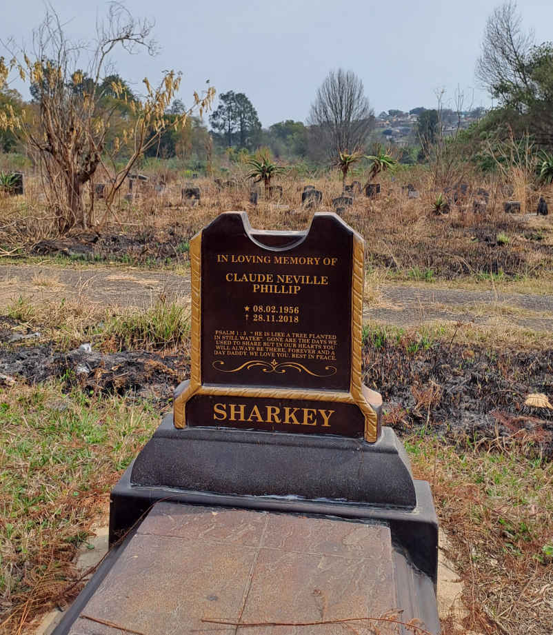 SHARKEY Claude Neville Phillip 1956-2018
