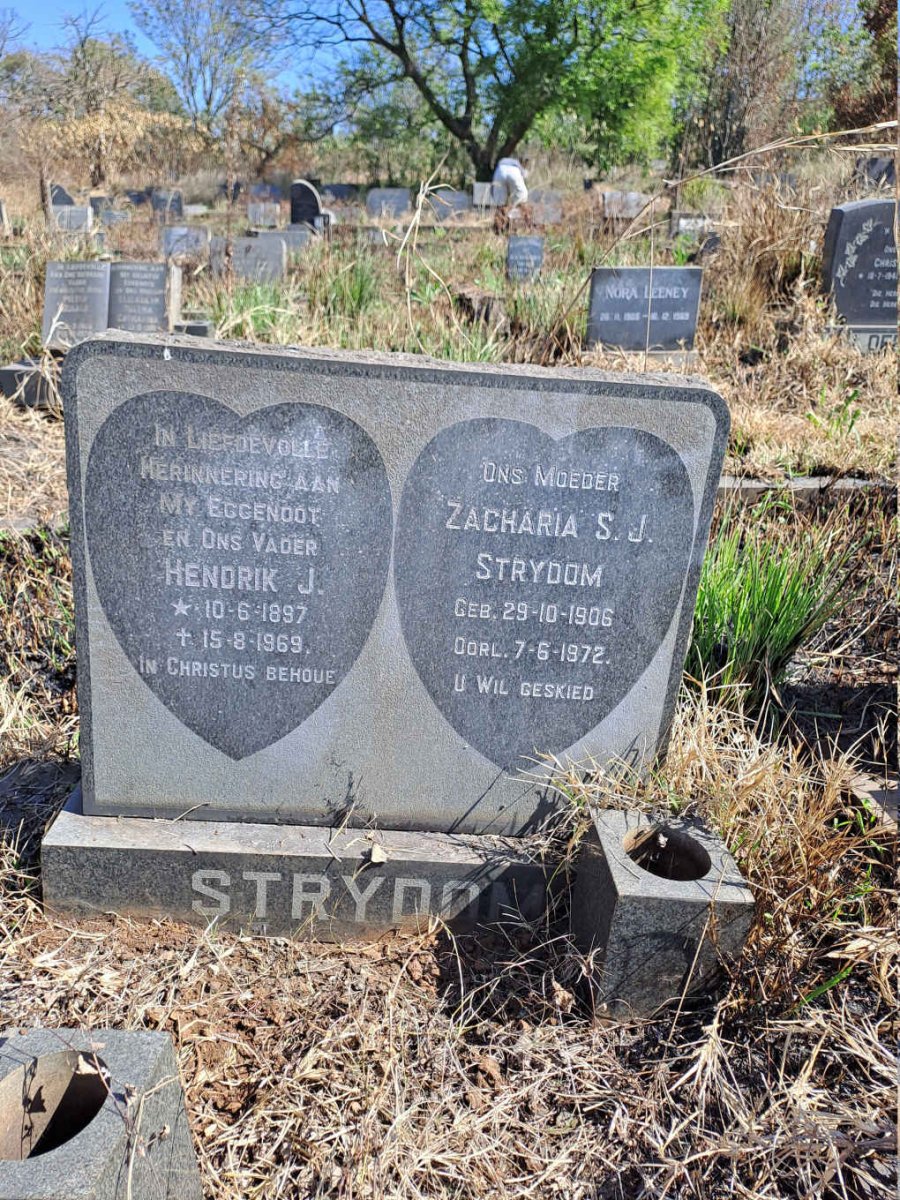 STRYDOM Hendrik J. 1897-1969 & Zacharia S.J. 1906-1972