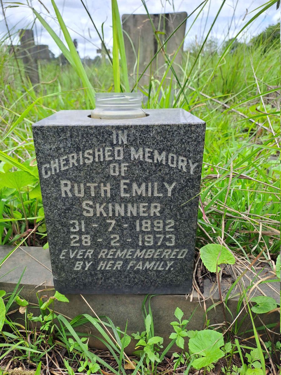 SKINNER Ruth Emily 1892-1973