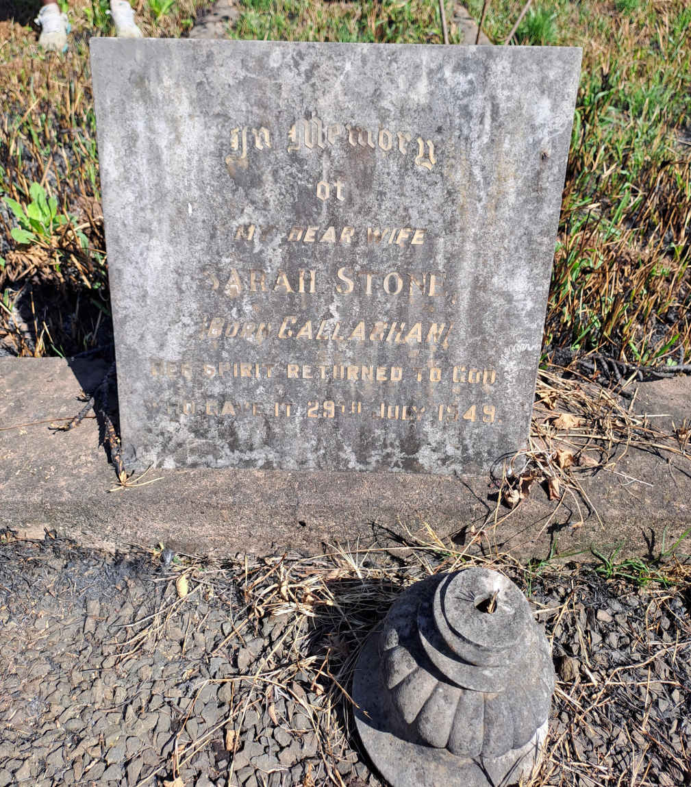 STONE Sarah nee CALLAGHAN -1949