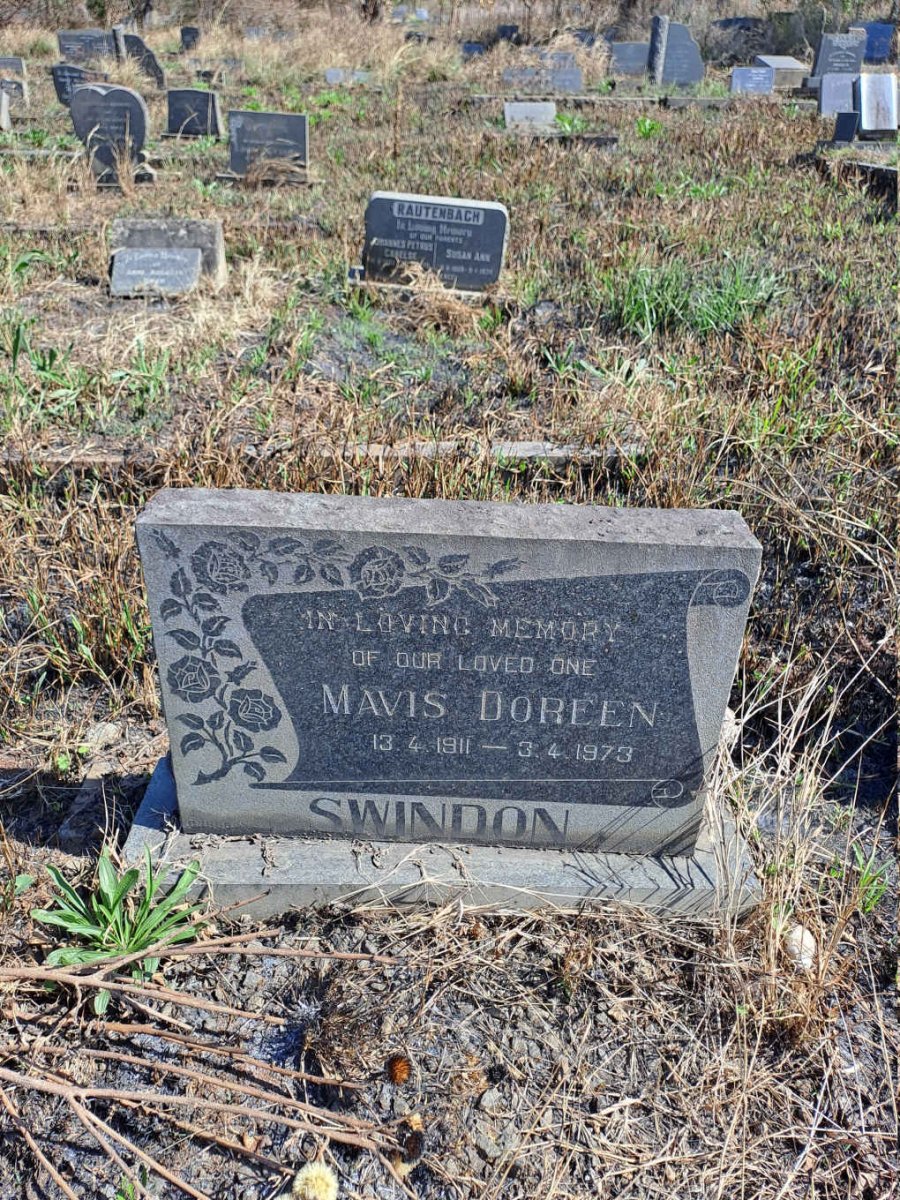 SWINDON Mavis Doreen 1911-1973