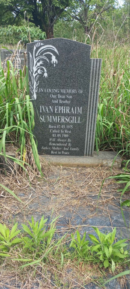 SUMMERSGILL Ivan Ephraim 1975-1989