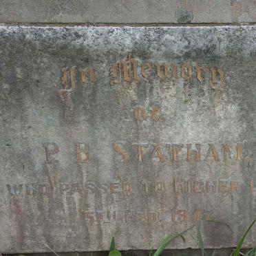 STATHAM P.B. -1947