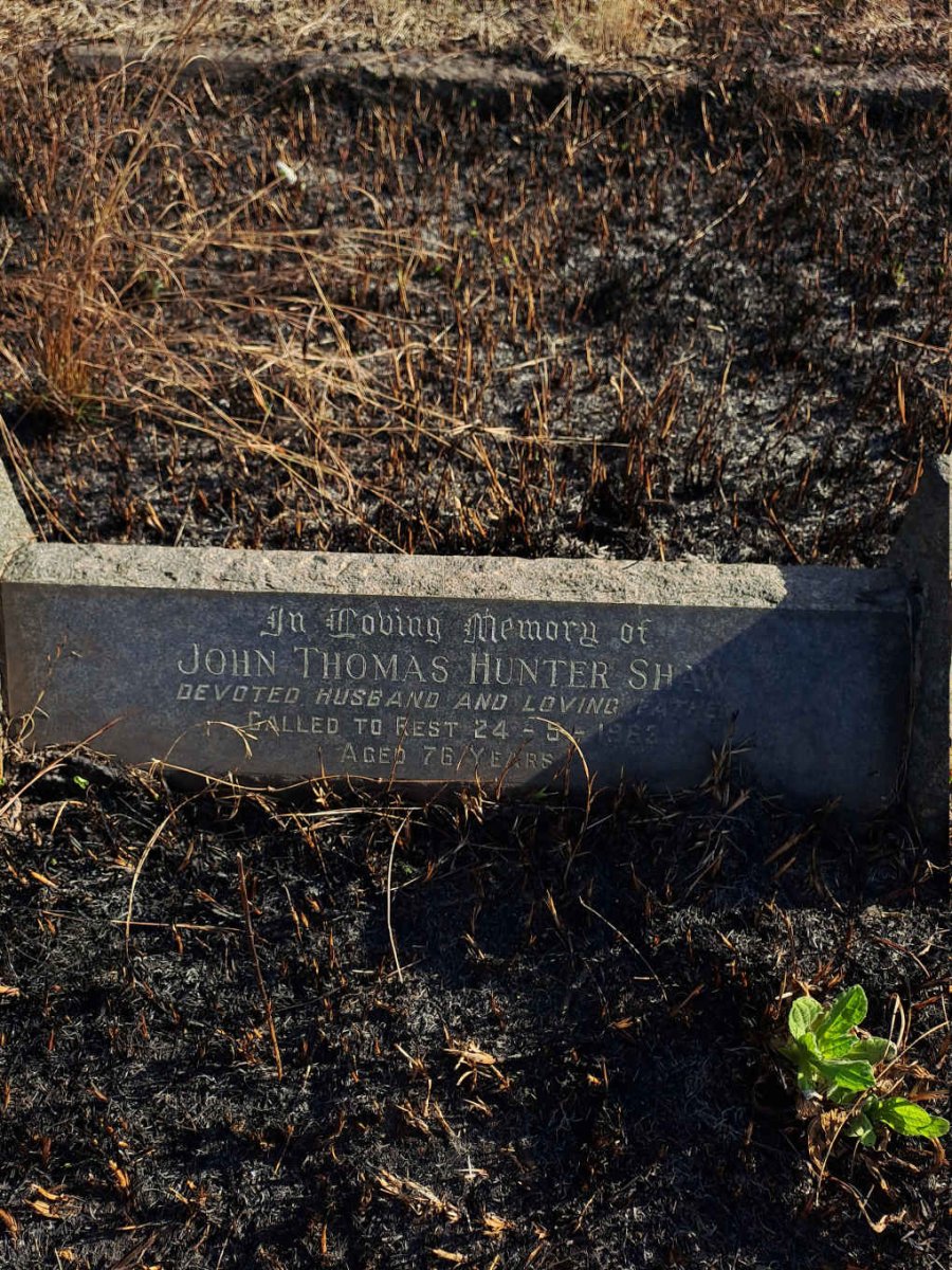 SHAW John Thomas Hunter -1963