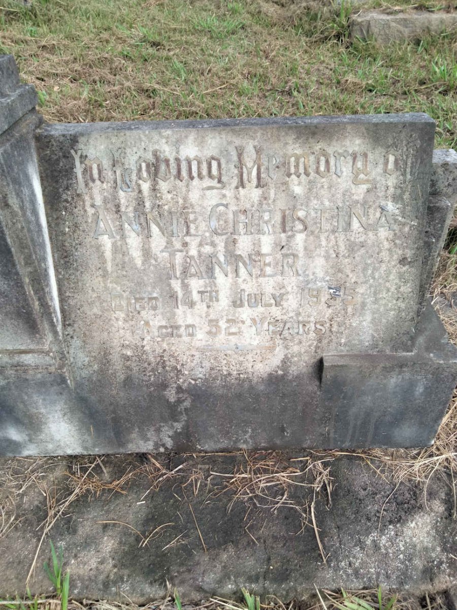 TANNER Annie Christina -1935