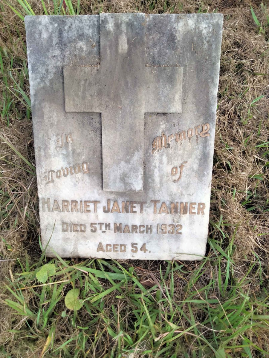 TANNER Harriet Janet -1932