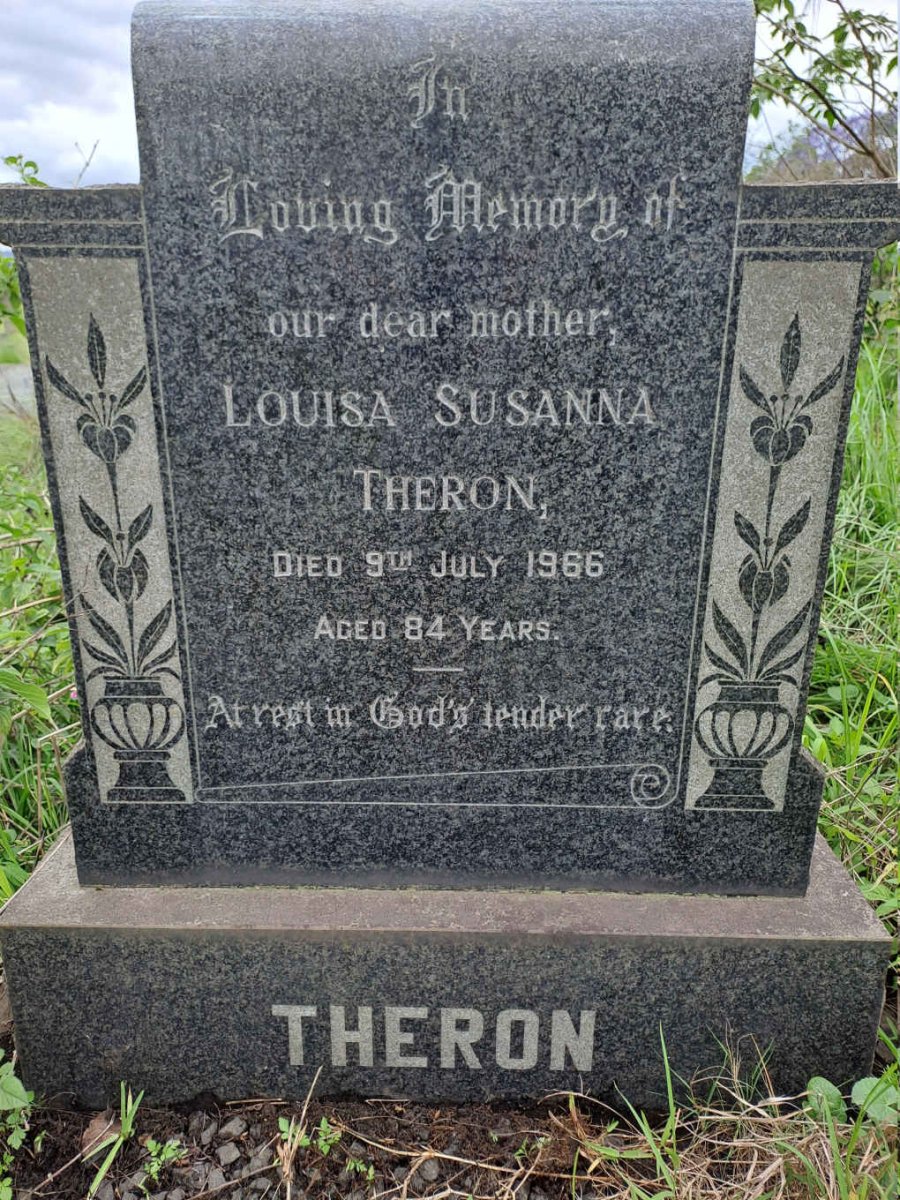THERON Louisa Susanna -1966