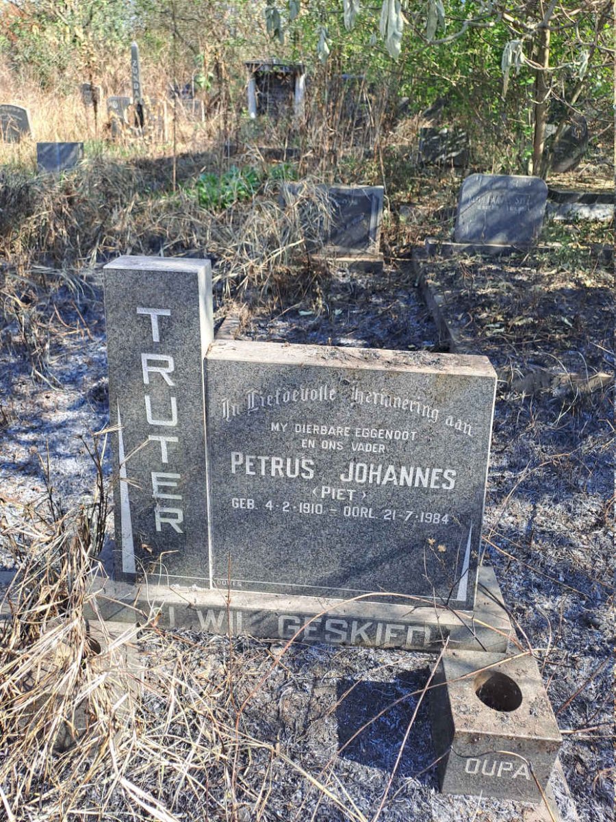 TRUTER Petrus Johannes 1910-1984