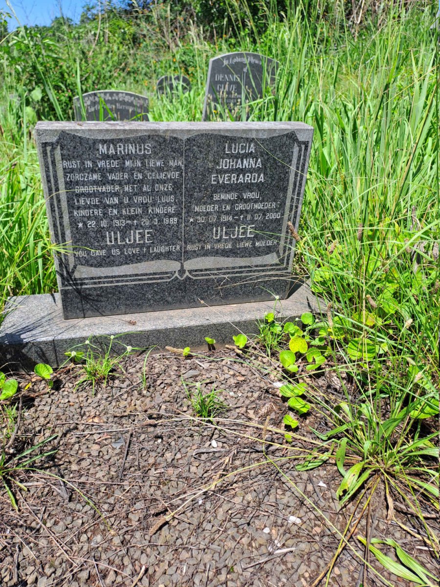 ULJEE Marinus 1913-1989 & Lucia Johanna Everarda 1914-2000