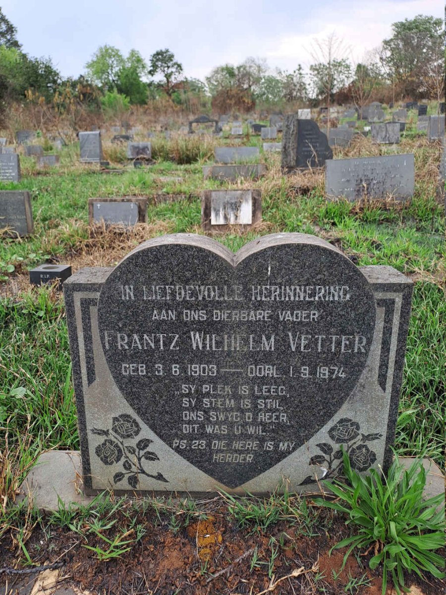 VETTER Frantz Wilhelm 1903-1974