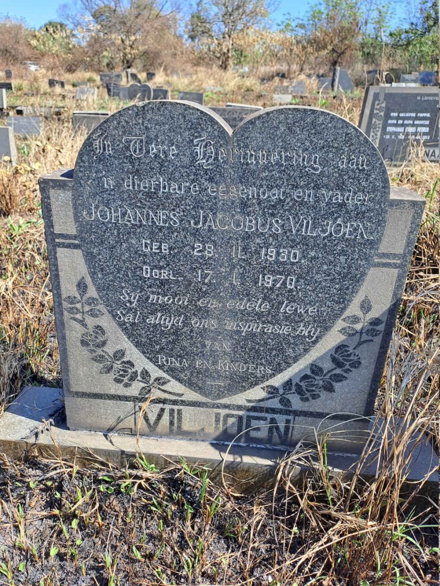 VILJOEN Johannes Jacobus 1930-1970