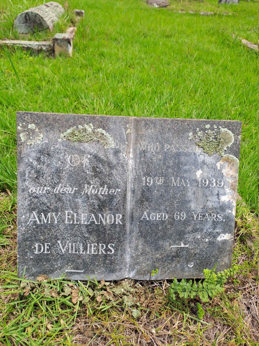 VILLIERS Amy Eleanor, de -1939
