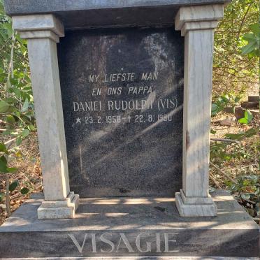 VISAGIE Daniel Rudolph 1958-1990