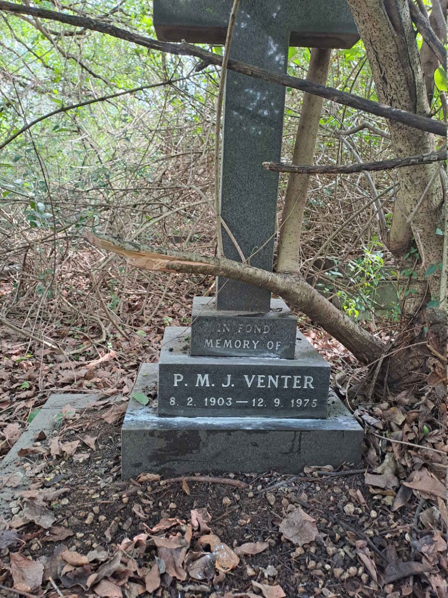 VENTER P.M.J. 1903-1975