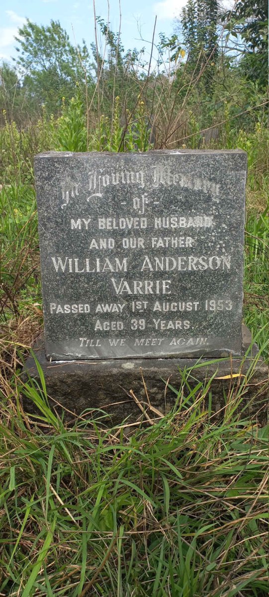 VARRIE William Anderson -1953