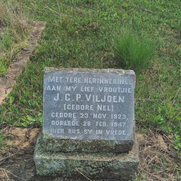 VILJOEN J.C.P. nee NEL 1923-1947