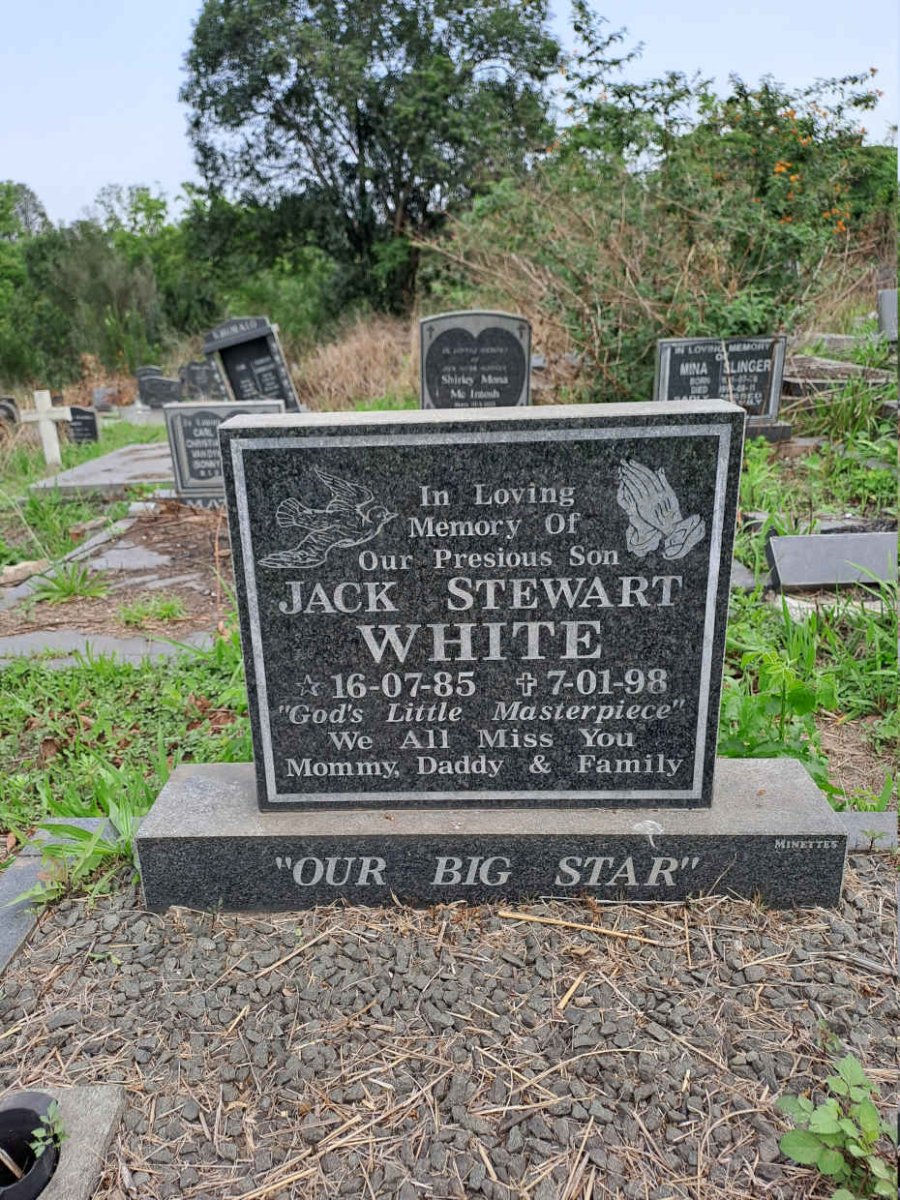 WHITE Jack Stewart 1985-1998