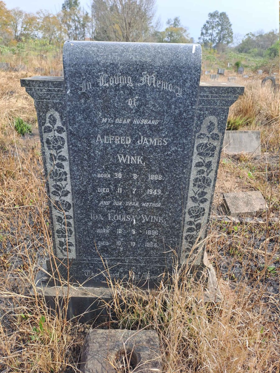 WINK Alfred James 1888-1949 & Ida Louisa 1896-1964