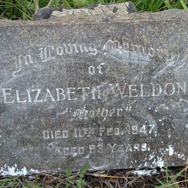 WELDON Elizabeth -1947